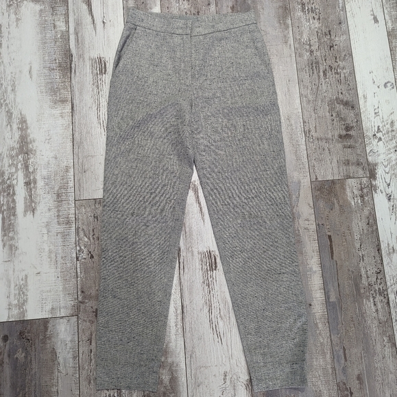 COS wool skinny  speckled gray work pant pants‎ size 2 - Picture 1 of 5